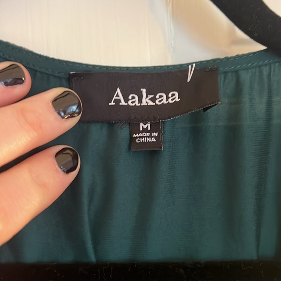 Emerald green maxi dress - Picture 5 of 5